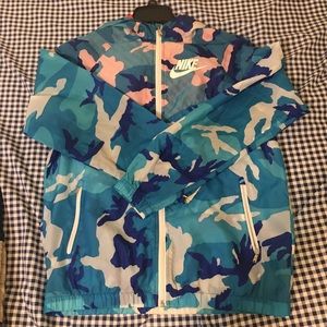 Youth Nike multi-color windbreaker